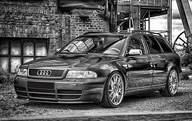 černá audi